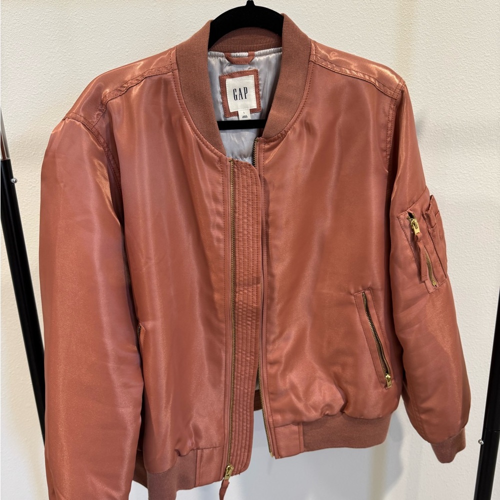 GAP Pink Bomber Jacket